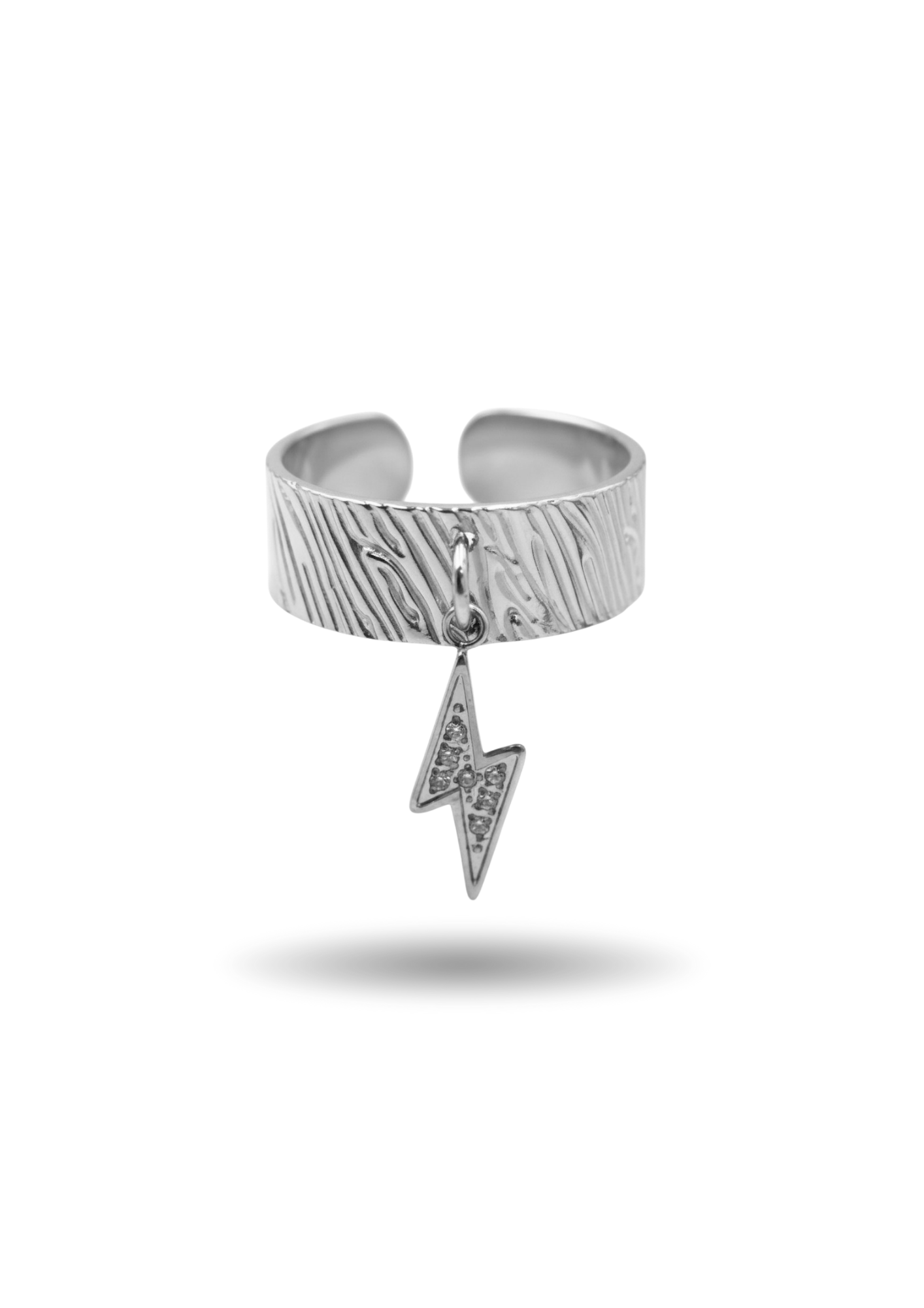 Bague Breloque Éclair