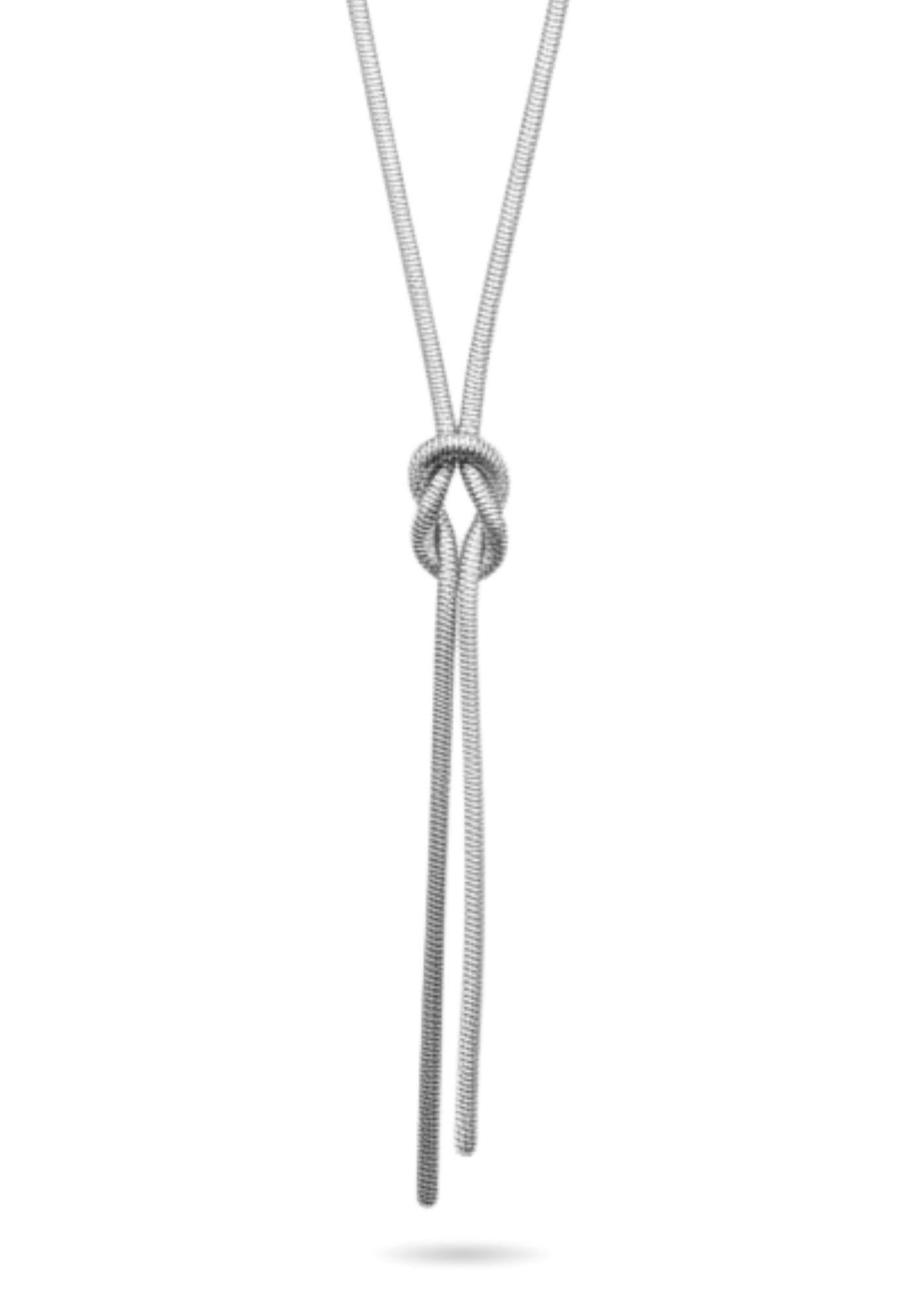 Collier Y Acier Inoxydable Serpent
