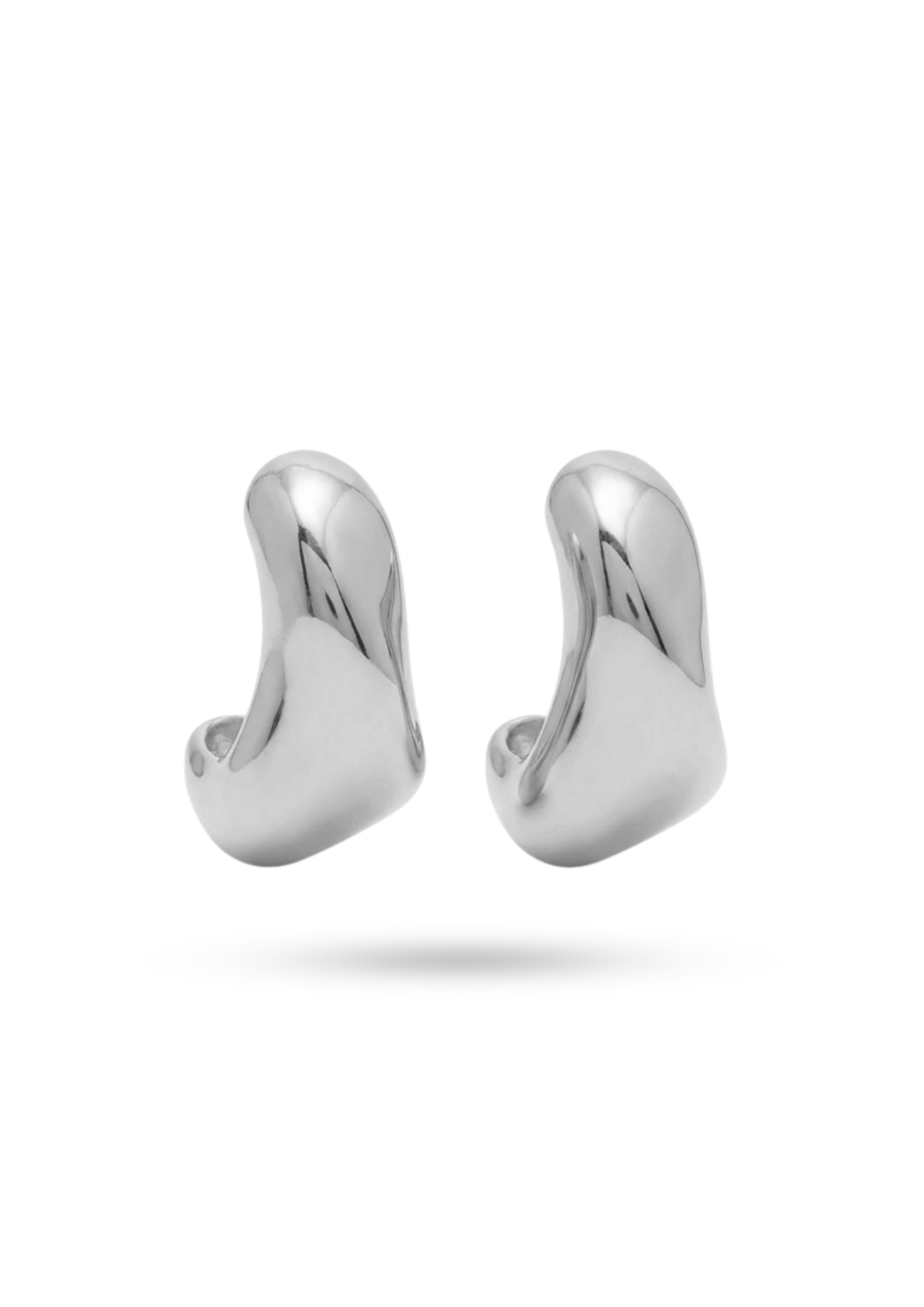 Boucles d'Oreilles Acier Inoxydable Femme Design