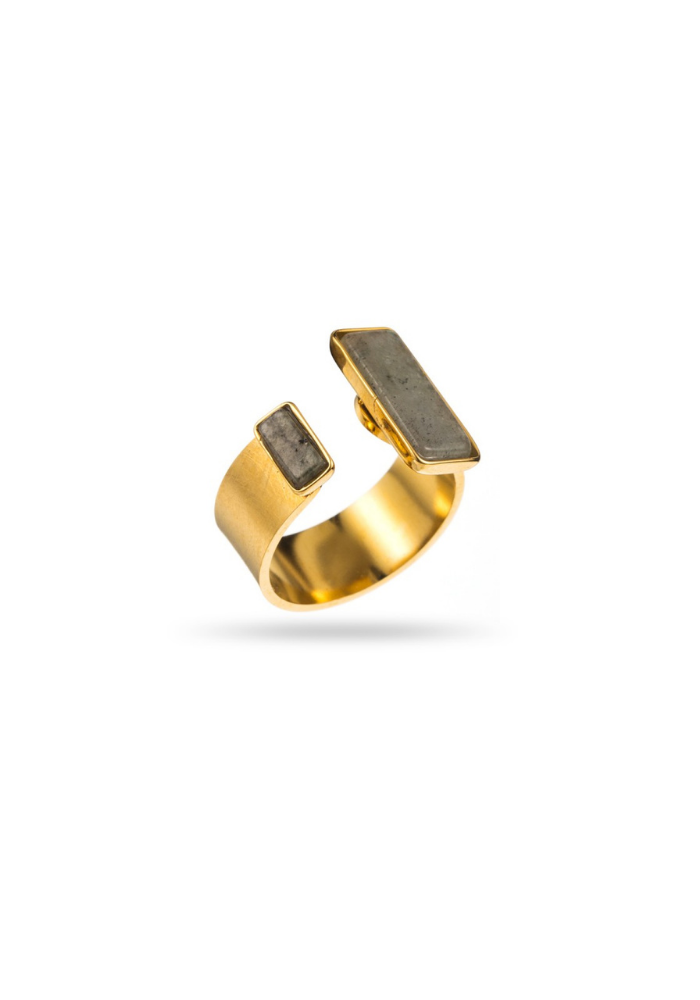 Bague Acier Inoxydable Maya