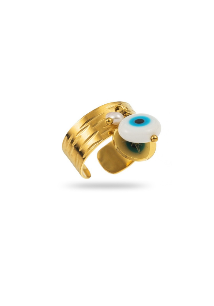 Bague Breloque Œil Turc