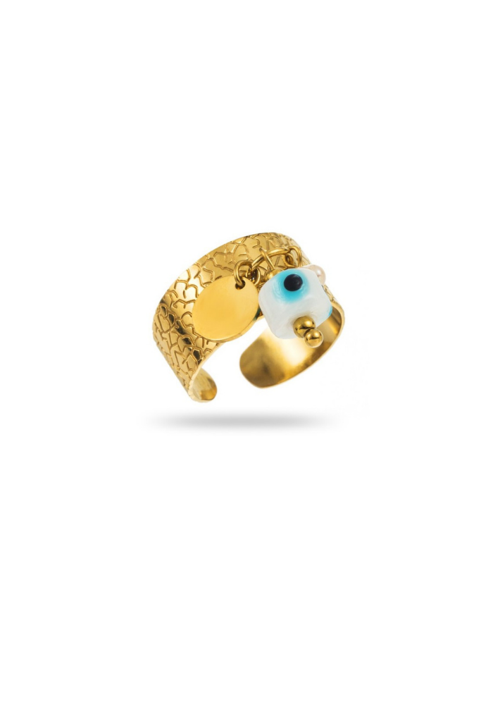 Bague Breloque Œil Chance