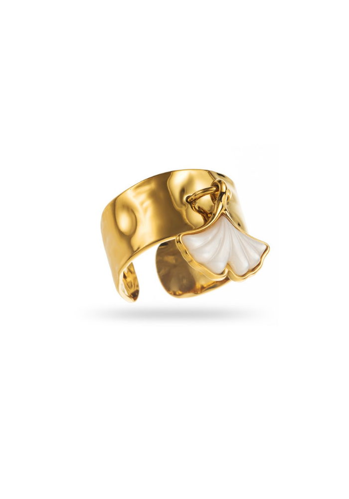 Bague Breloque Nacre