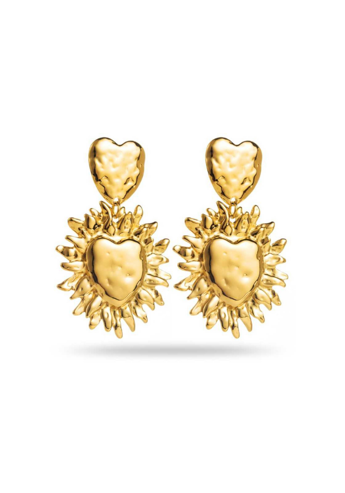 Boucles d'Oreilles Acier Inoxydable Lilia