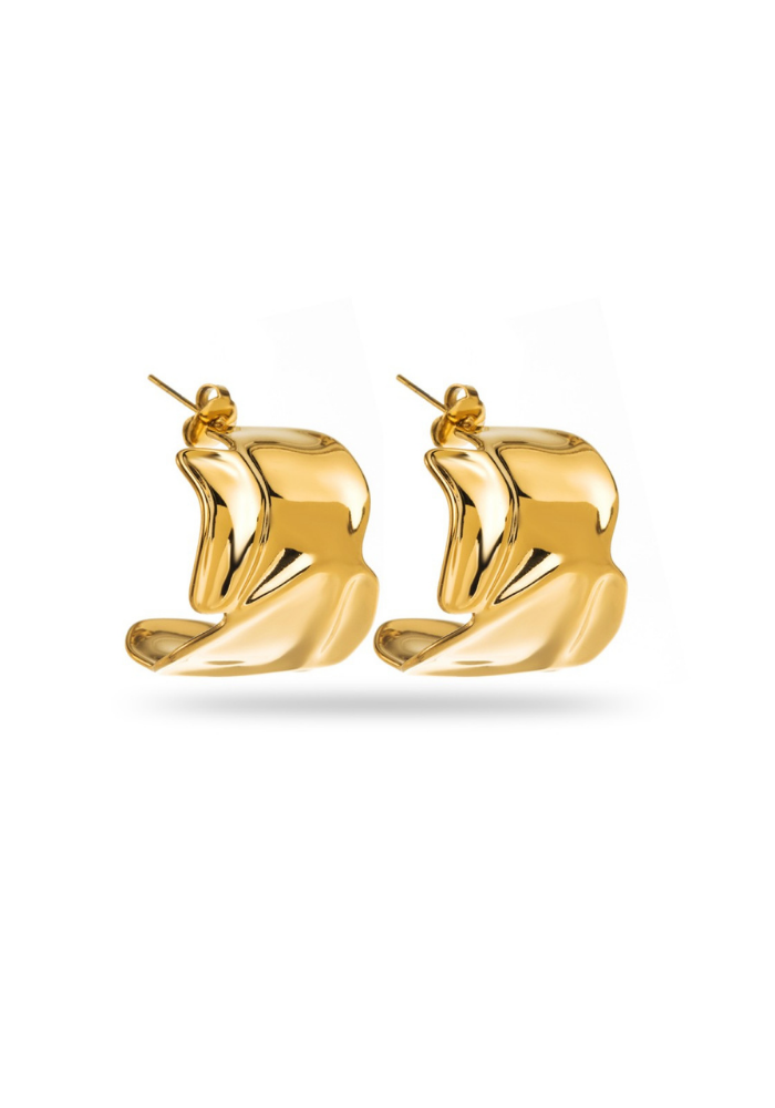 Boucles d'Oreilles Acier Inoxydable Design