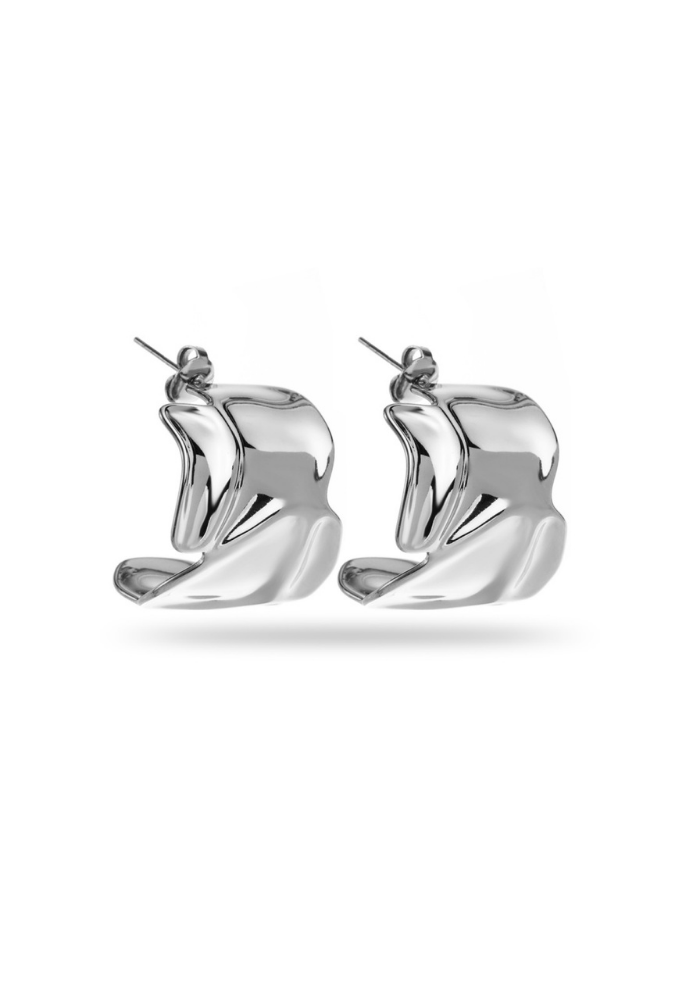 Boucles d'Oreilles Acier Inoxydable Design