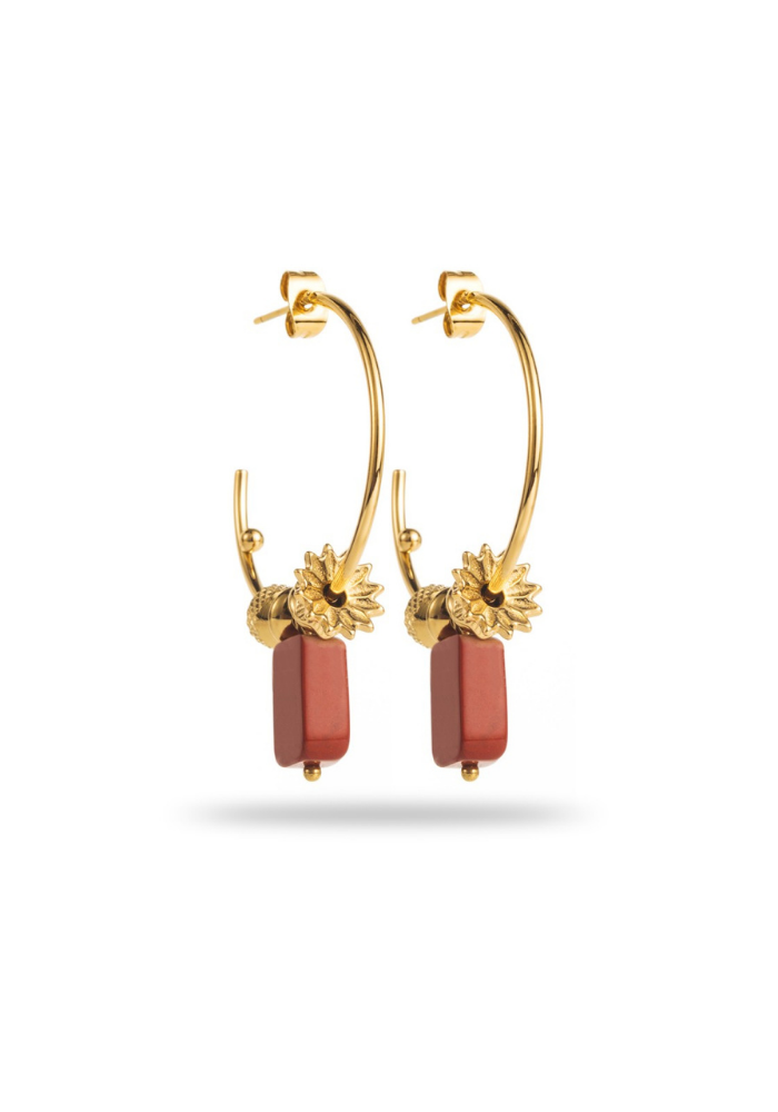 Boucles d'Oreilles Acier Inoxydable Calie