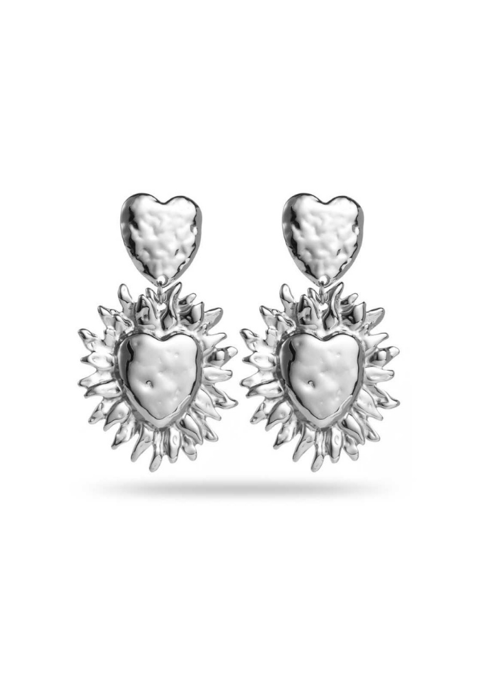 Boucles d'Oreilles Acier Inoxydable Lilia