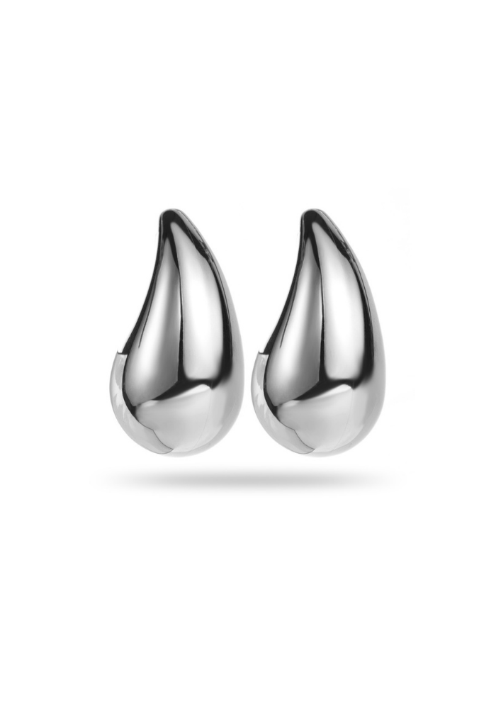 Boucles d'Oreilles Acier Inoxydable Goutte