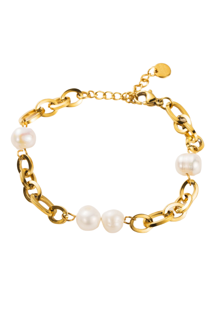 Bracelet Acier Inoxydable Perle