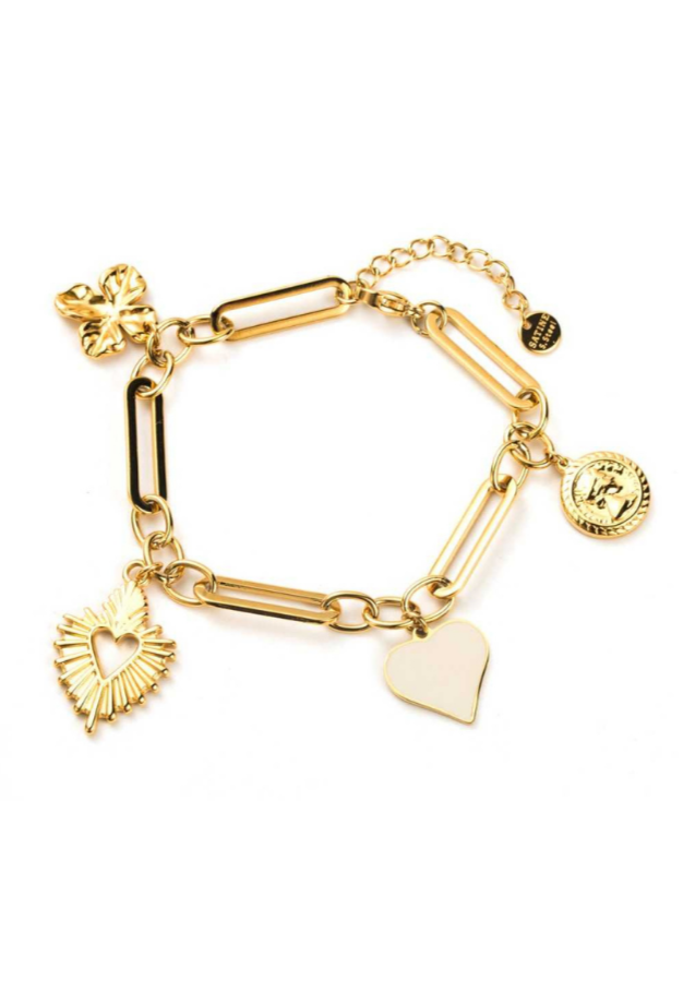 Bracelet Charms Amour