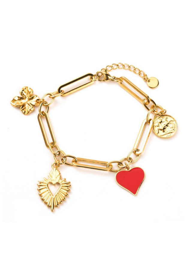 Bracelet Charms Amour