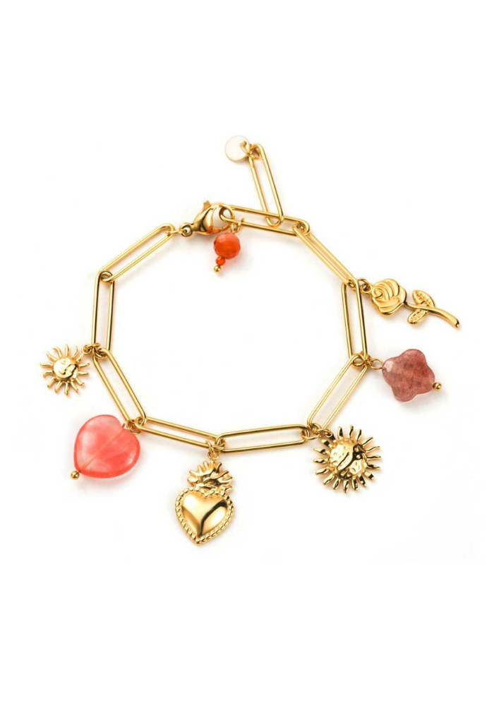 Bracelet Charms Blanc