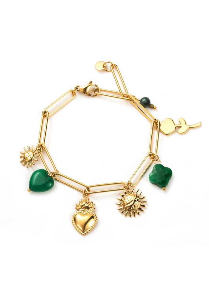 Bracelet Charms Blanc pas cher