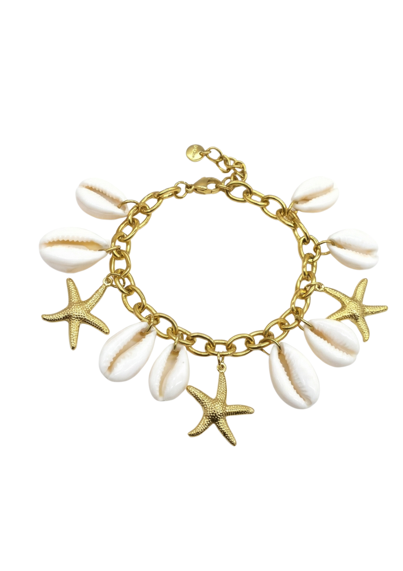 Bracelet Charms Étoile de Mer Cauris