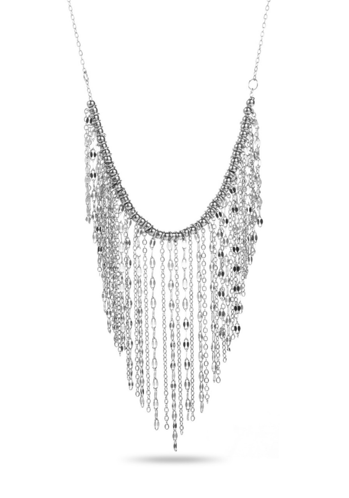 Collier Acier Inoxydable Franges