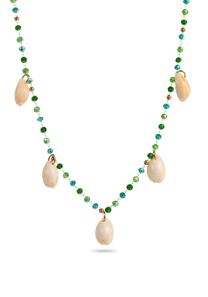 Collier Acier Inoxydable Cauri pas cher