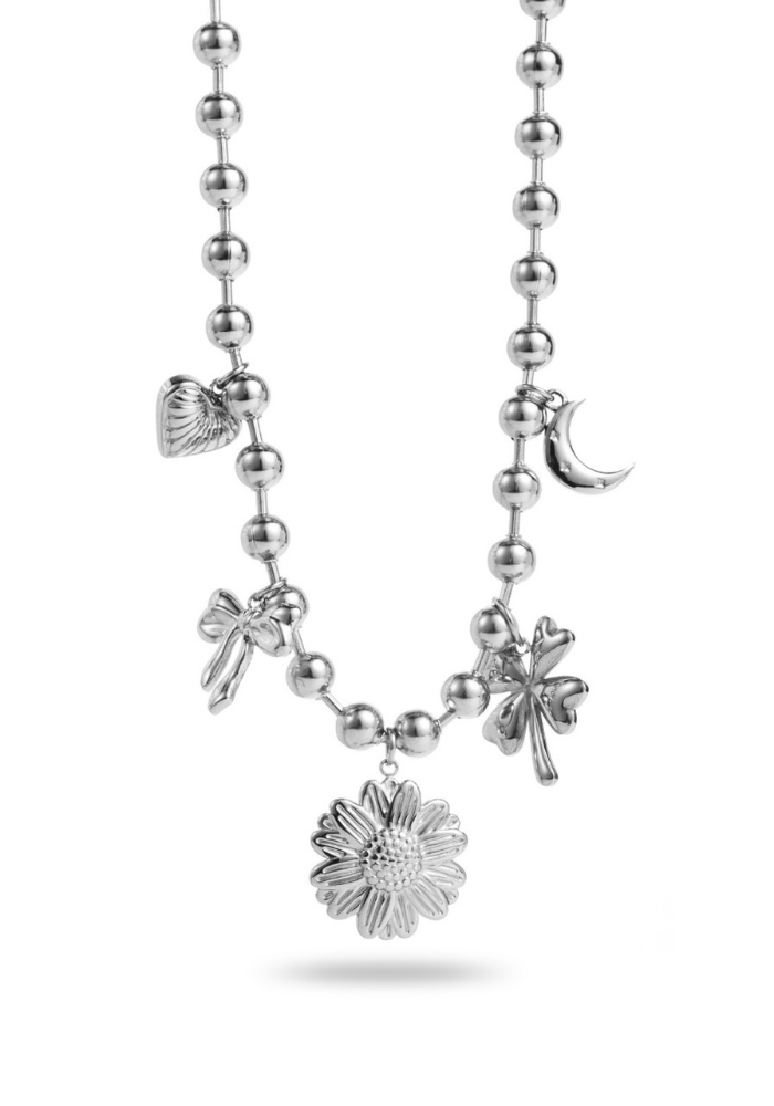 Collier Charms Fleur