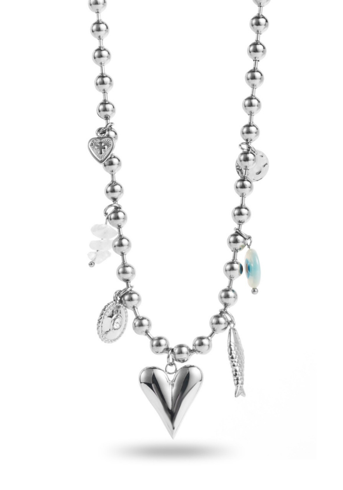 Collier Charms Cœur