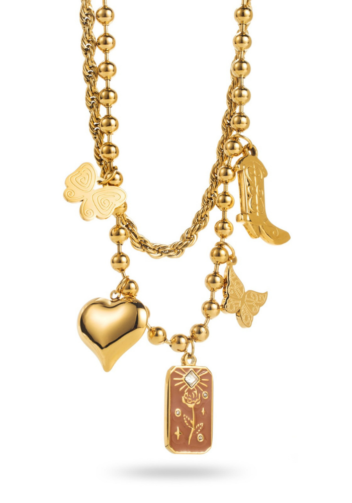 Double Collier Charms