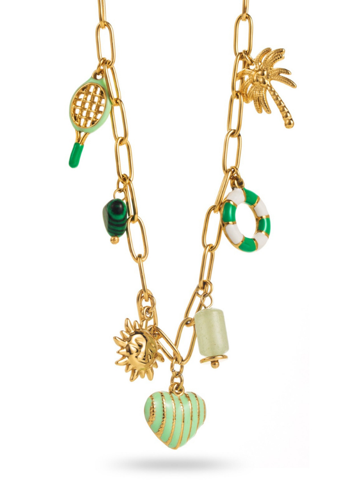 Collier Charms Raquette