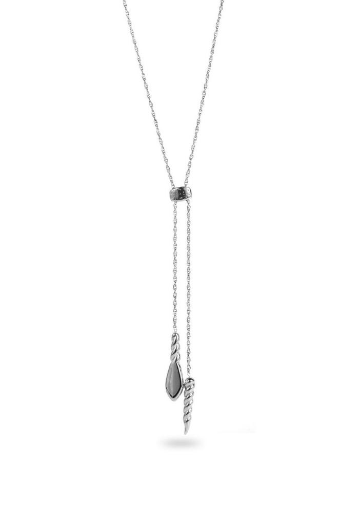 Collier Y Acier Inoxydable Éva