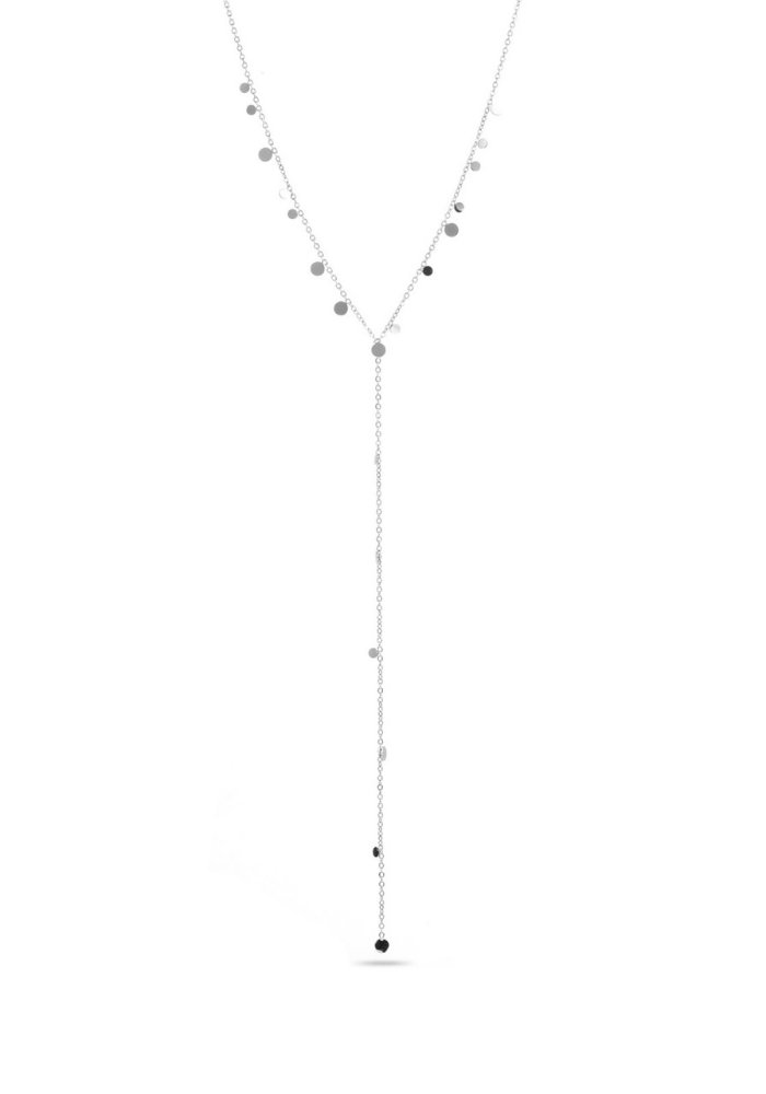 Collier Y Acier Inoxydable Pastille