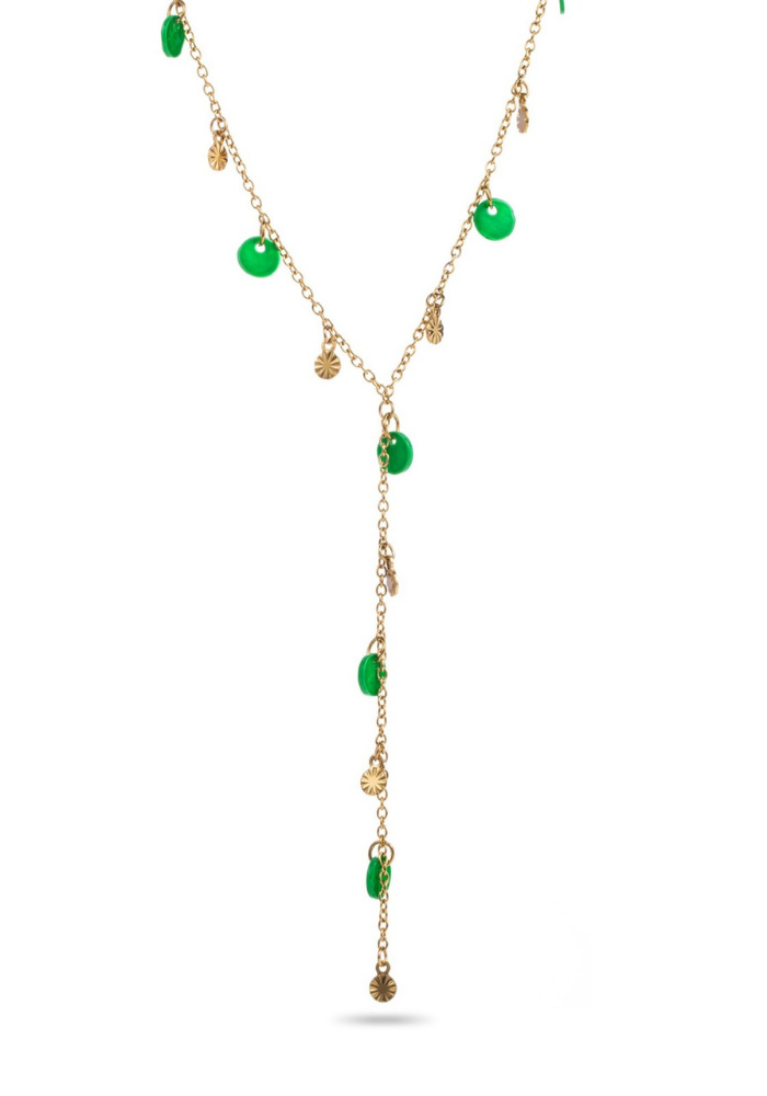 Collier Y Acier Inoxydable Rond