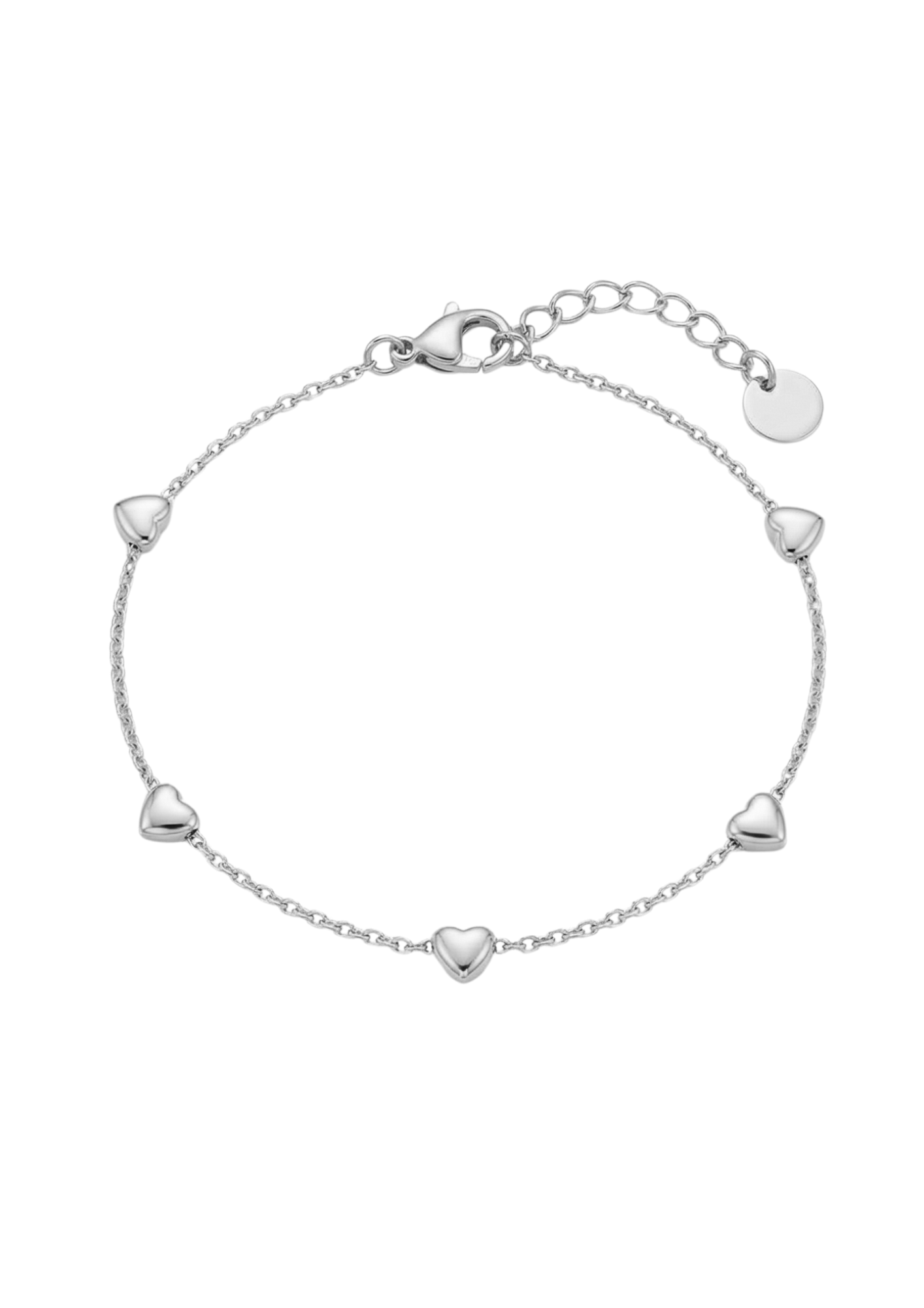 Bracelet Acier Inoxydable Mini Cœur