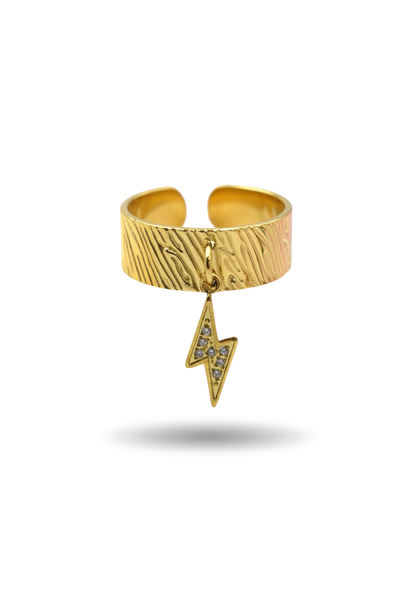 Bague Breloque Éclair