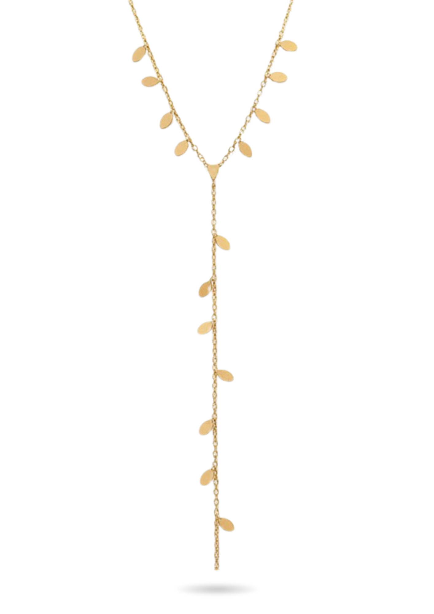 Collier Y Acier Inoxydable Pampille