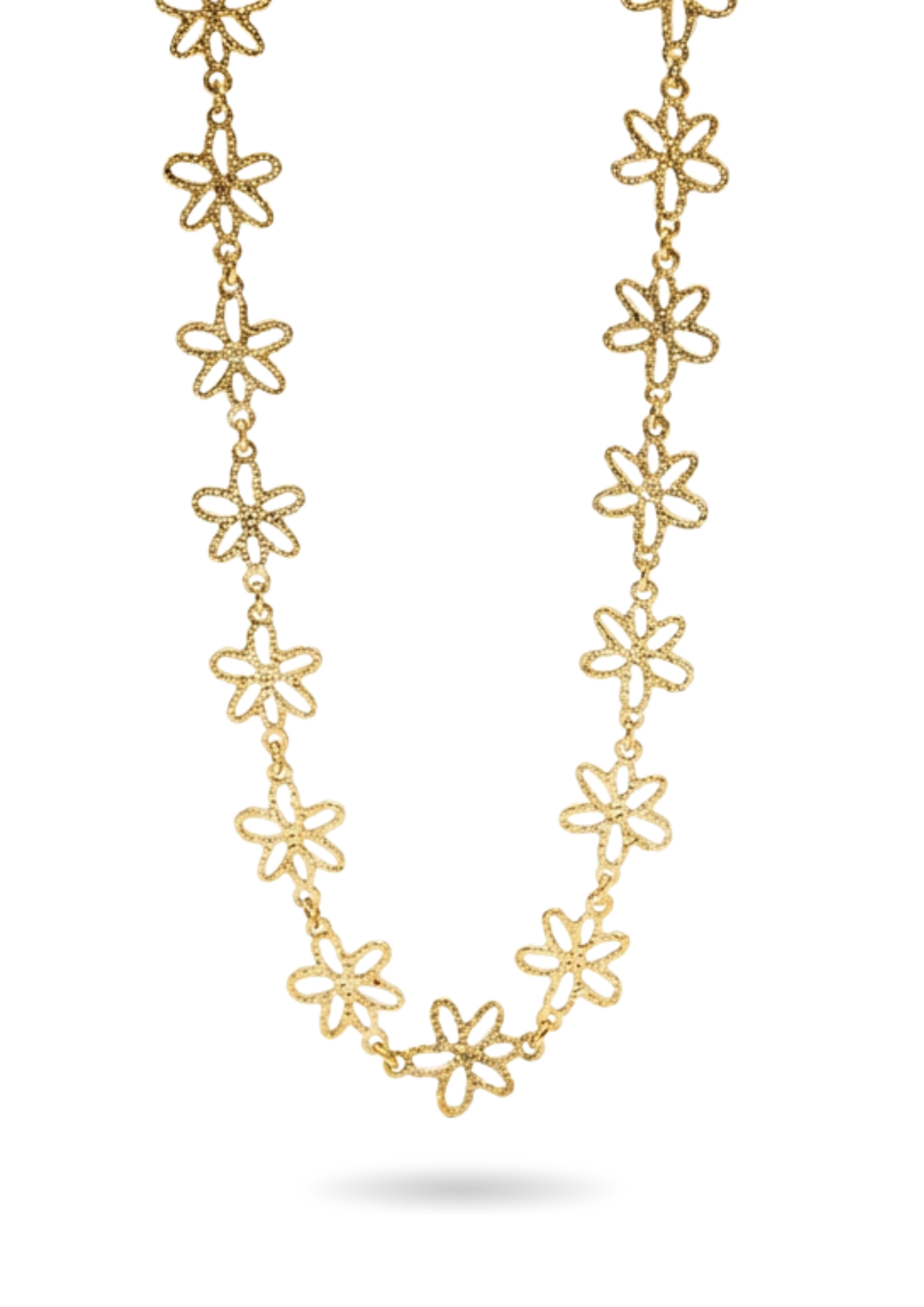 Collier Acier Inoxydable fleurs Mila