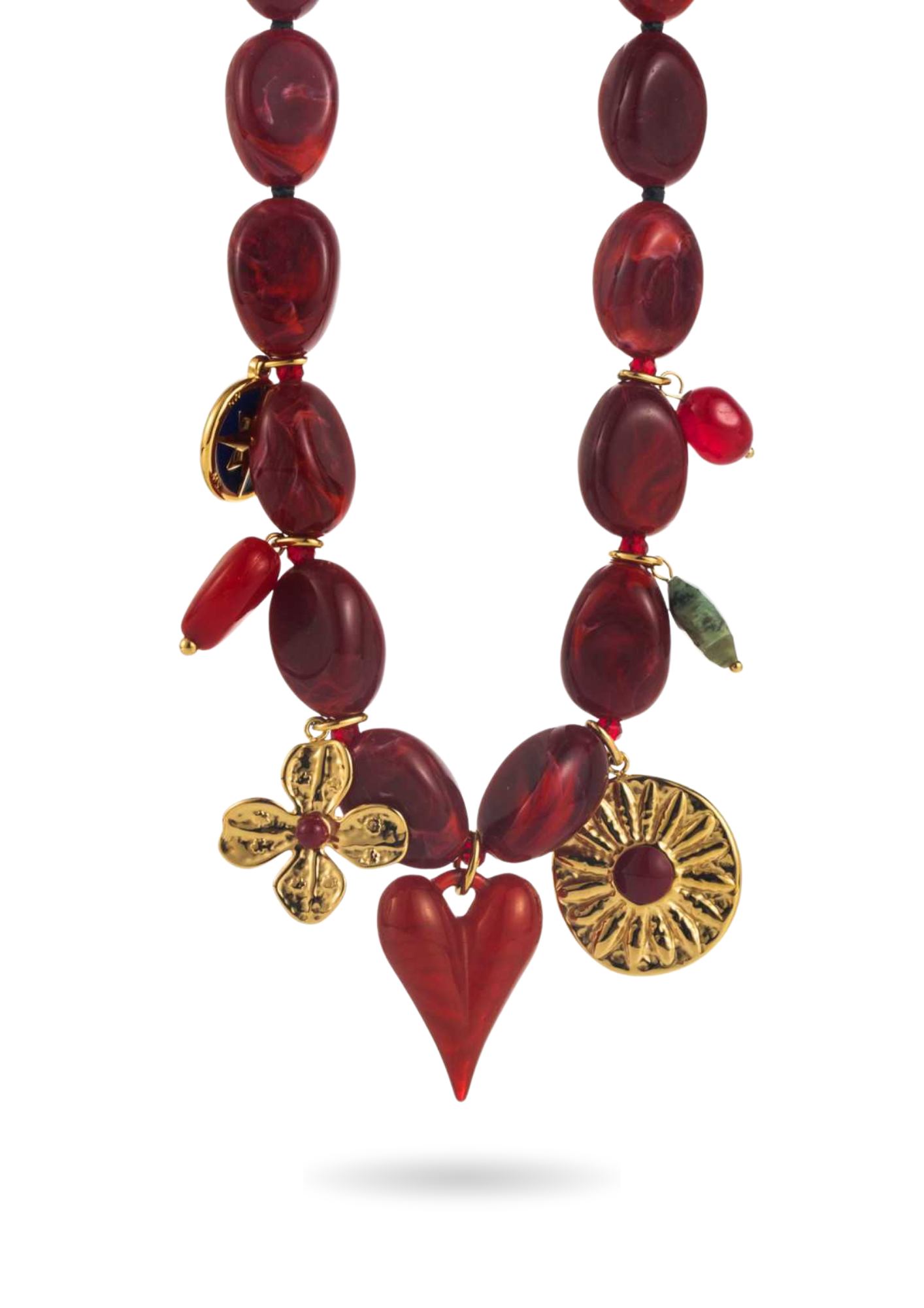 Collier Charms Résine