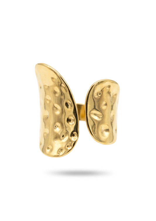 Bague Acier Inoxydable Vintage