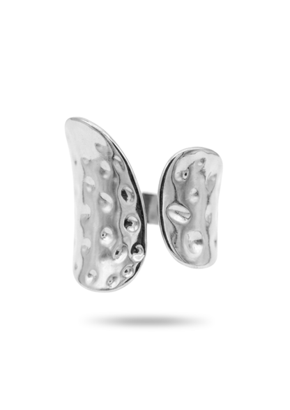 Bague Acier Inoxydable Vintage