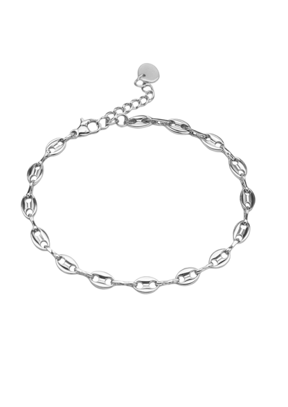 Bracelet Acier Inoxydable Grain de Café