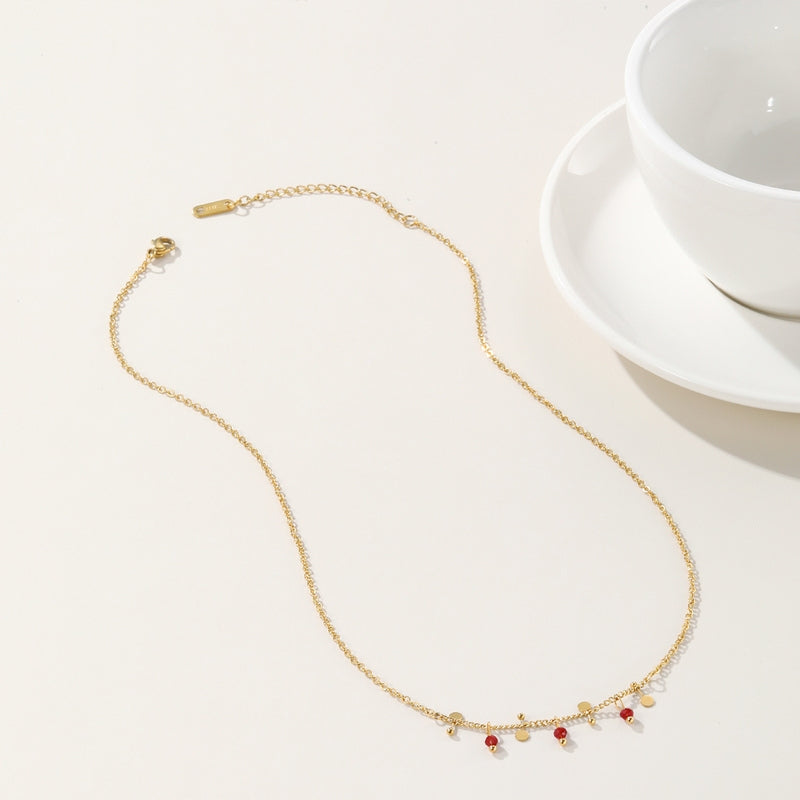 AXELLE | Collier acier inoxydable