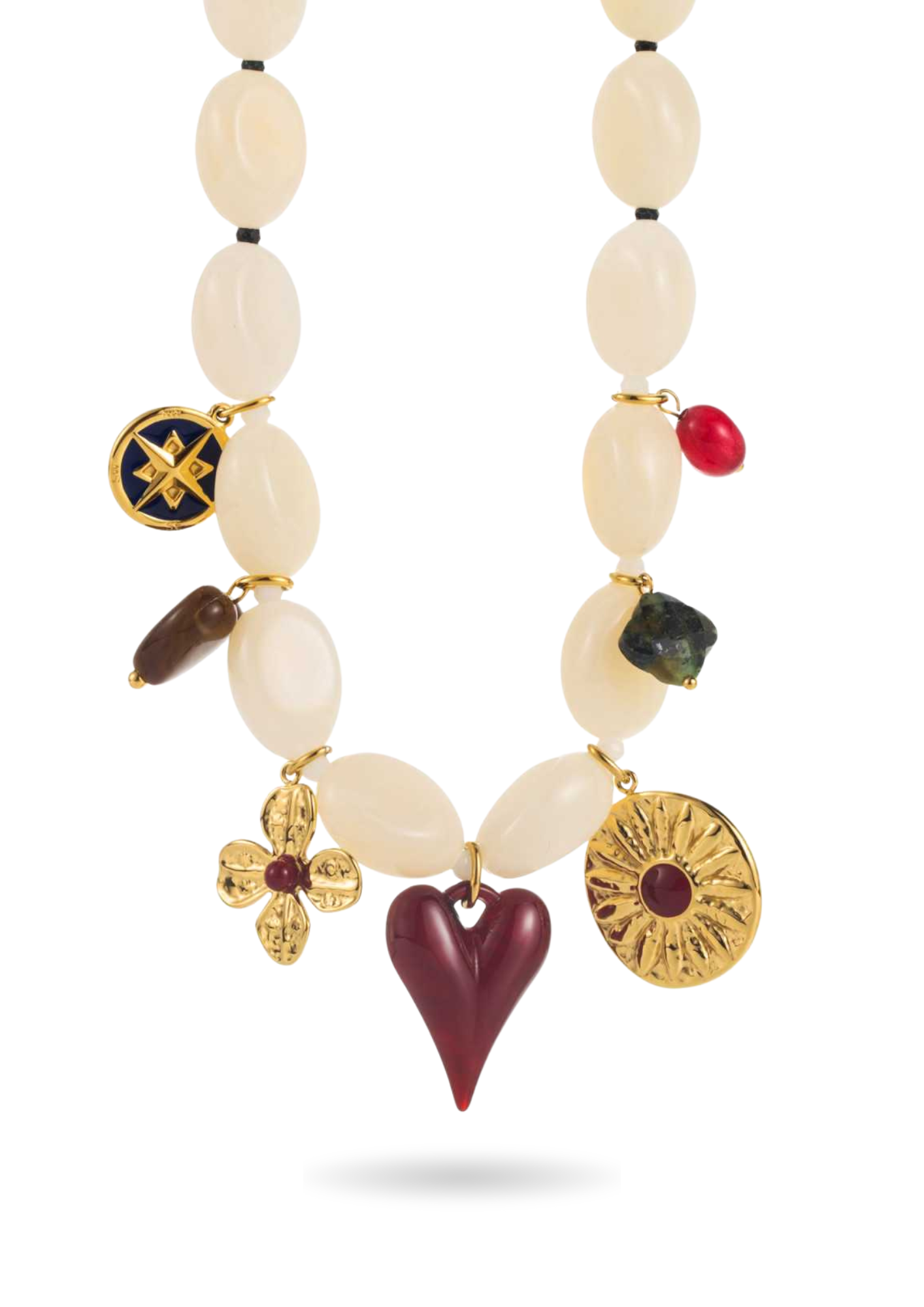 Collier Charms Résine