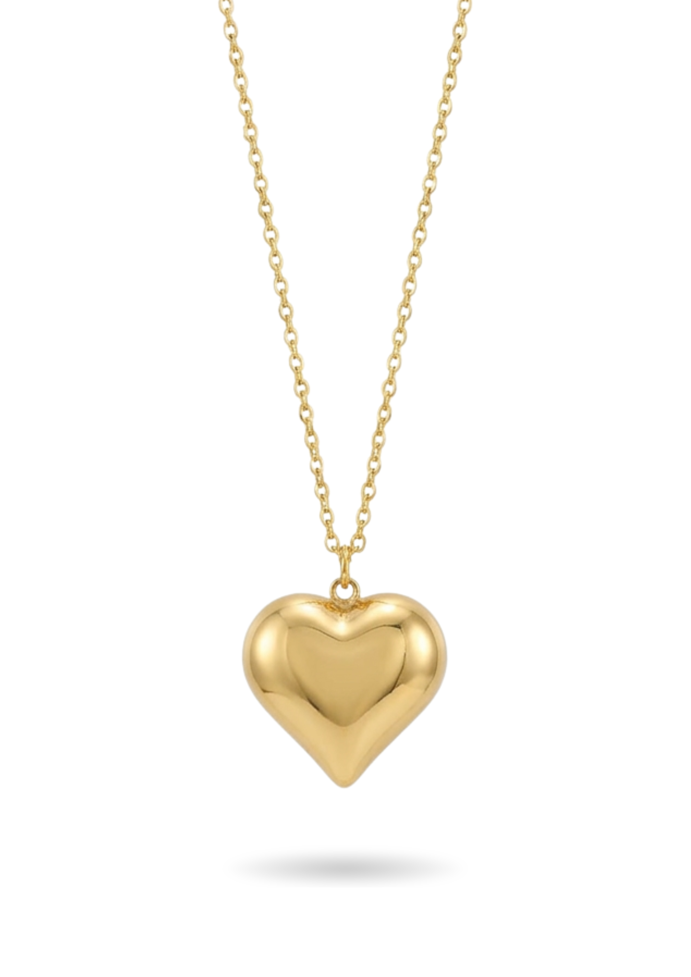 Collier Acier Inoxydable Cœur