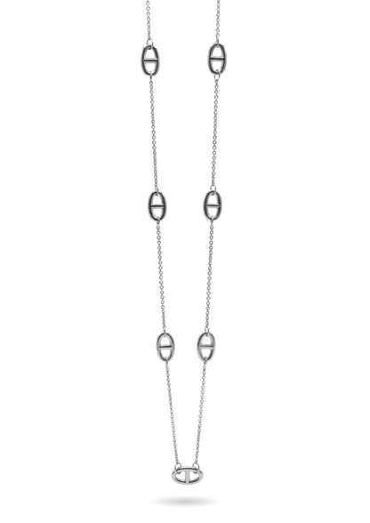 Sautoir Acier Inoxydable Maille Marine