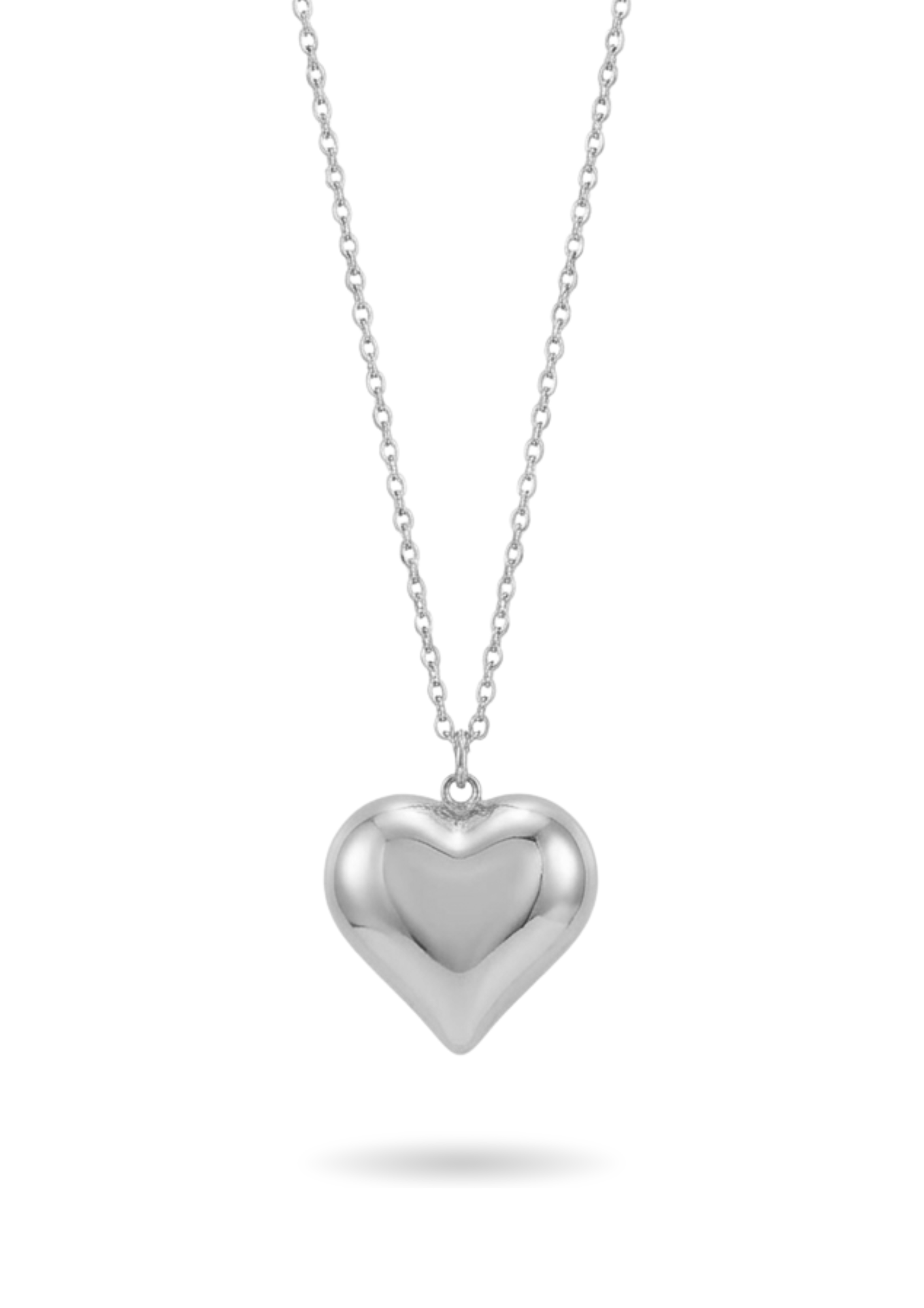 Collier Acier Inoxydable Cœur