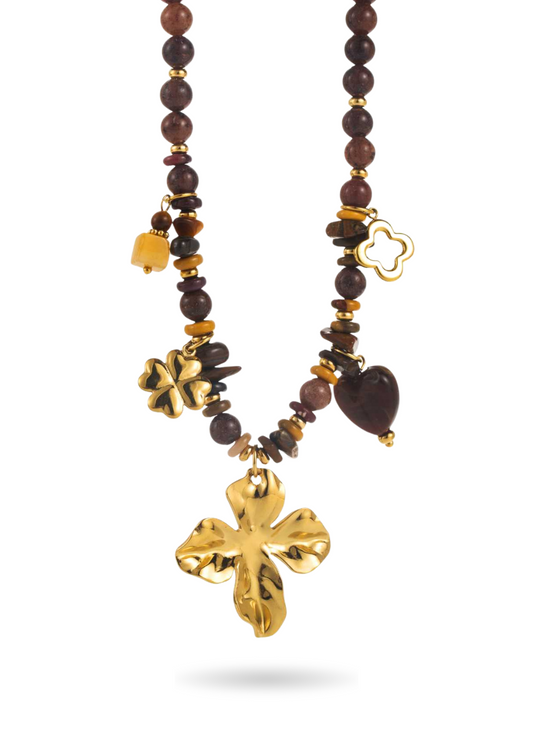 Collier Charms Automne