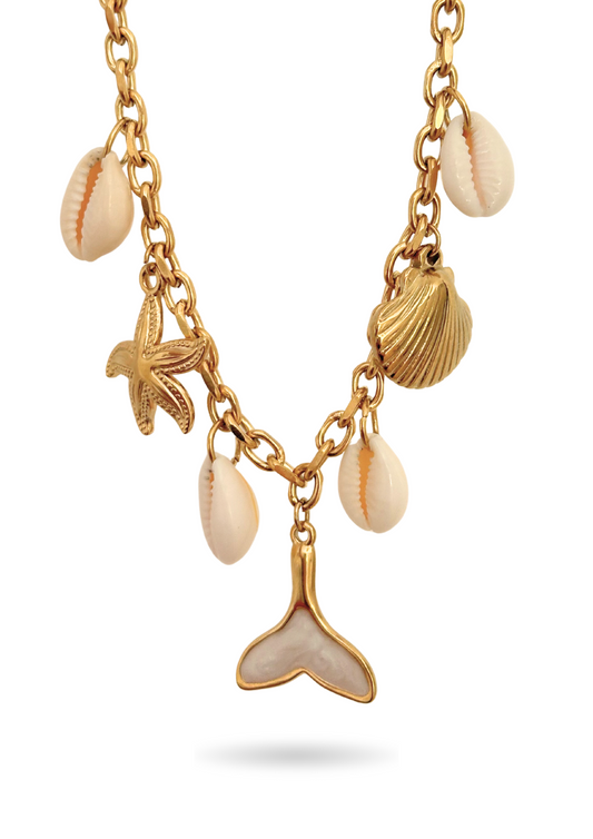 Collier Charms Mer