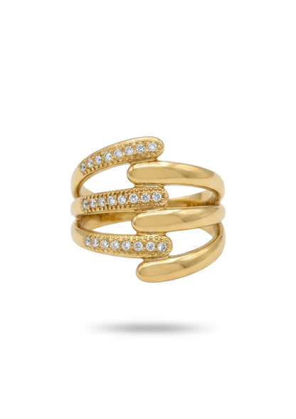 Bague Acier Inoxydable Anouk