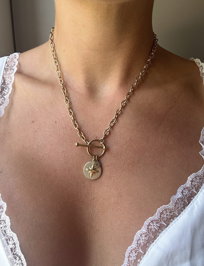 AÏNHOA | Collier acier inoxydable