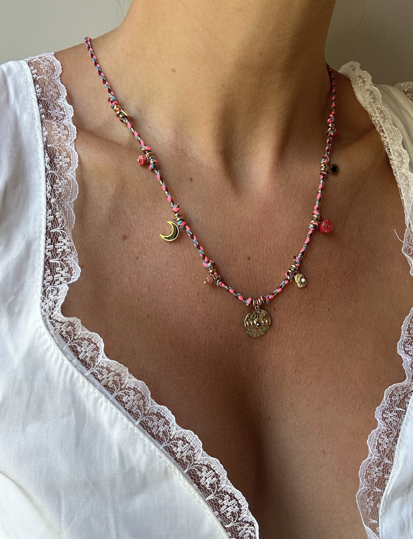 MÉLINE | Collier acier inoxydable