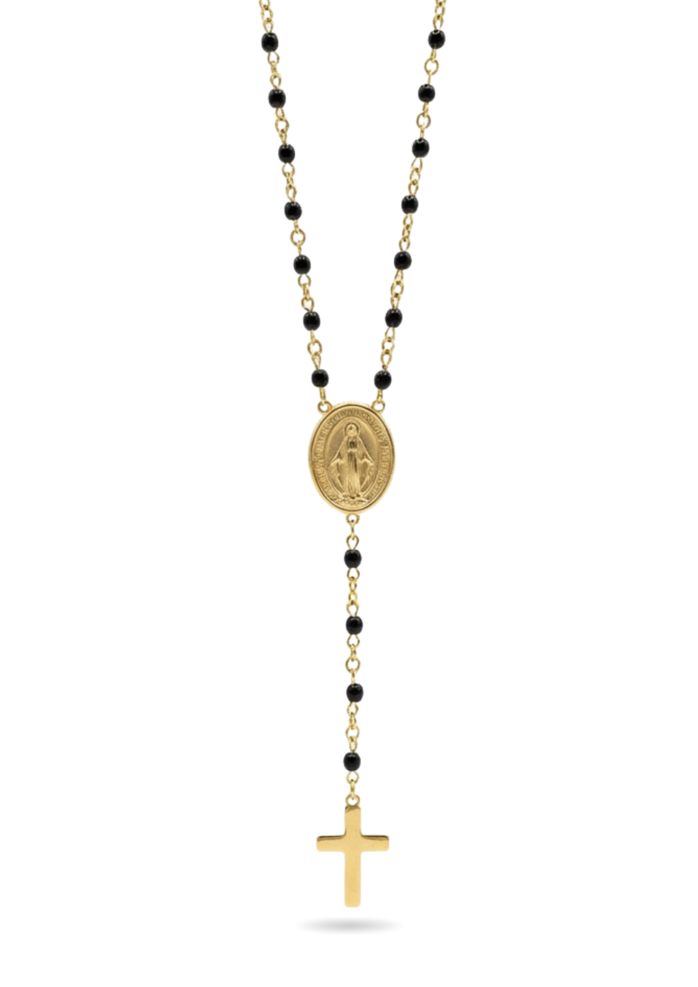 Collier Chapelet Acier Inoxydable
