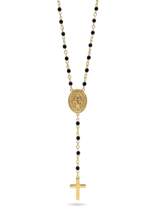 Collier Chapelet Acier Inoxydable