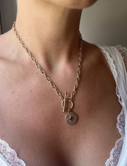 AÏNHOA | Collier acier inoxydable