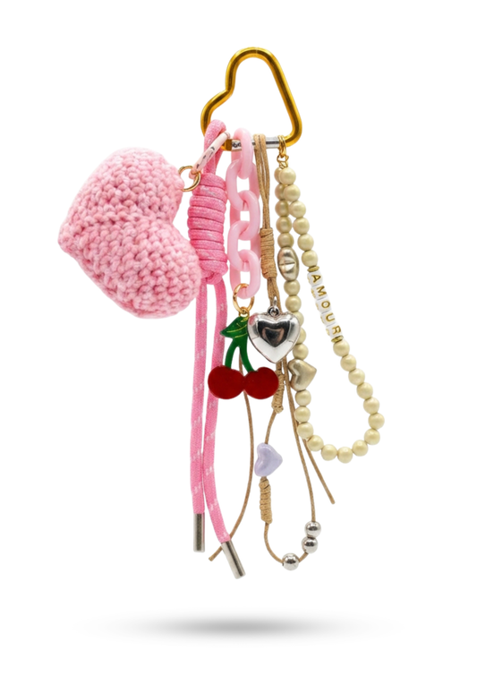 Grigri de Sac Cœur Rose